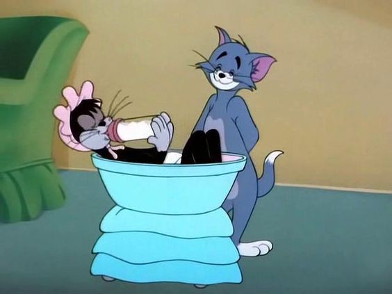 Create meme: Tom and Jerry , tom and jerry baby butch, Tom and Jerry baby butch