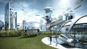 Create meme: the architecture of the future, future projects, city of the future project