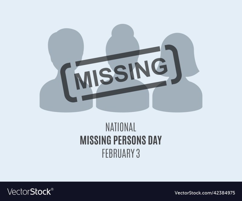 Create meme: missing person, national missing persons helpline, missing