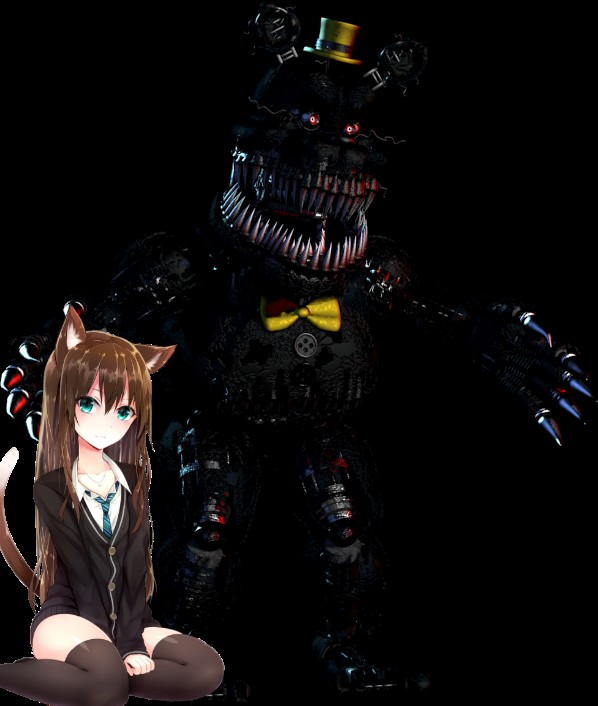 Create meme: fnaf's nightmare, fnaf nightmare 4, nightmares 