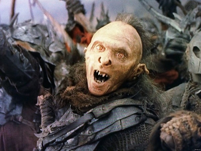 Create meme: The Orc Lord of the Rings, The Lord of the Rings Orcs of Moria, The Goblin from the Lord of the Rings