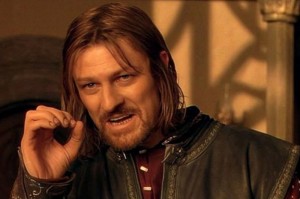 Create meme: Sean bean you can't just, you cannot just take and, Boromir meme