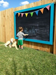 Create meme: drawing on Board fence, game on the Board with crayons, chalkboard kids