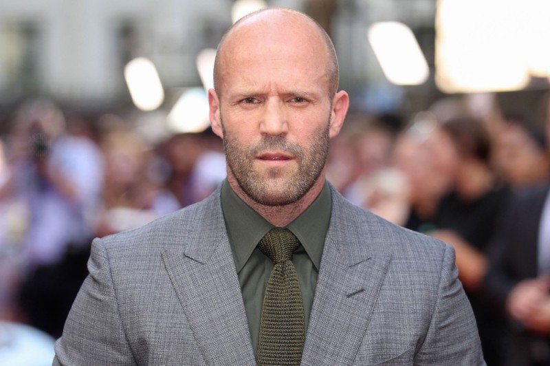 Create meme: statham 's hairstyle, statham with a beard, David Statham