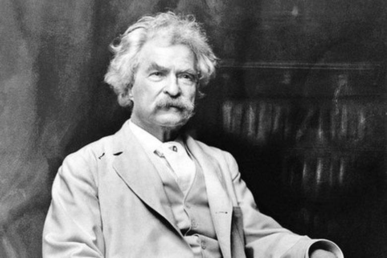 Create meme: mark twain, Mark Twain biography, Mark Twain is light