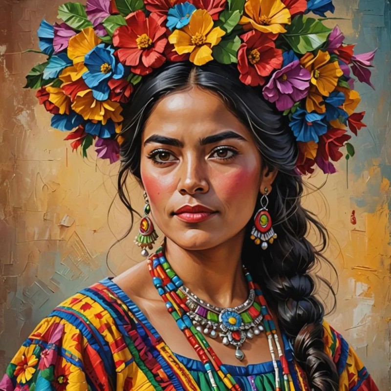 Create meme: frida kahlo paintings, Mexican paintings, Frida's painting