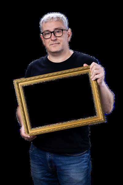 Create meme: darkness, frame , a picture frame