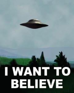 Создать мем: неопознанный летающий объект, i want to believe секретные материалы, i want to believe оригинальный