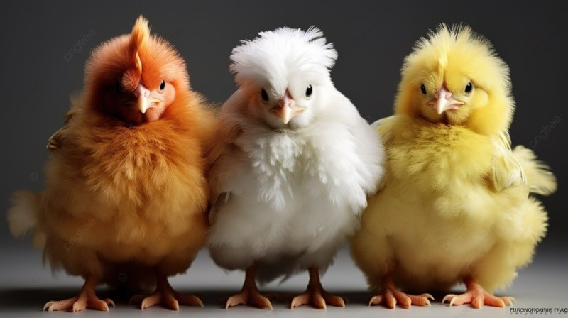 Create meme: little chicken, funny chicken, Loman brown chickens