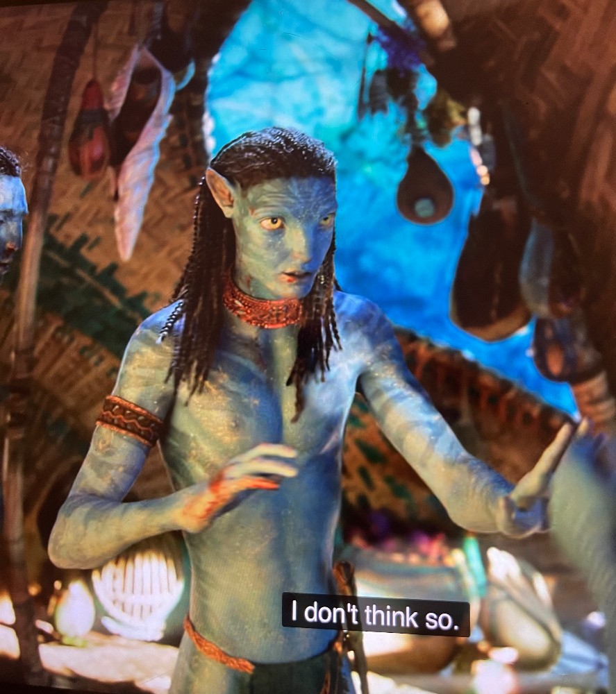 Create meme: james cameron avatar 2, neytiri avatar, The movie Avatar 2