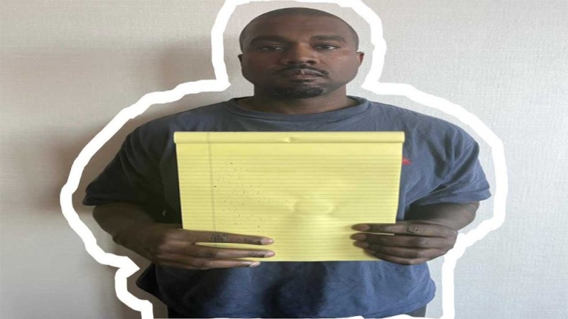 Create meme: Kanye West meme, Kanye West with a piece of paper, Kanye West with a piece of paper