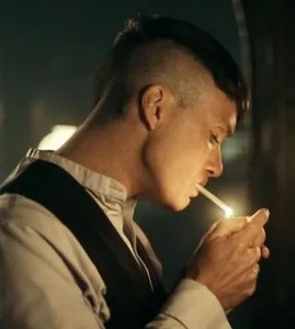 Create meme: Thomas Shelby haircut, peaky blinders