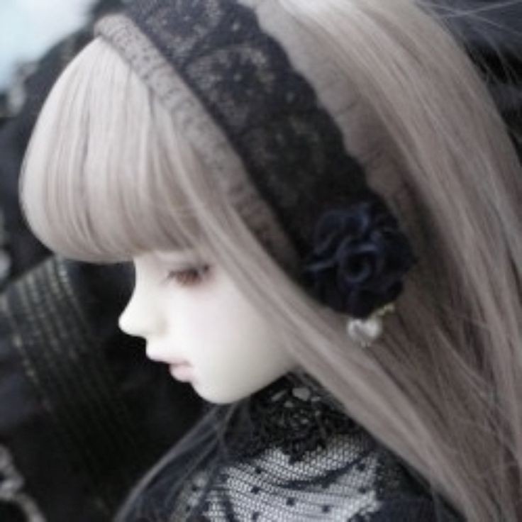 Create meme: BJD dolls gothic, Gothic dolls, doll 