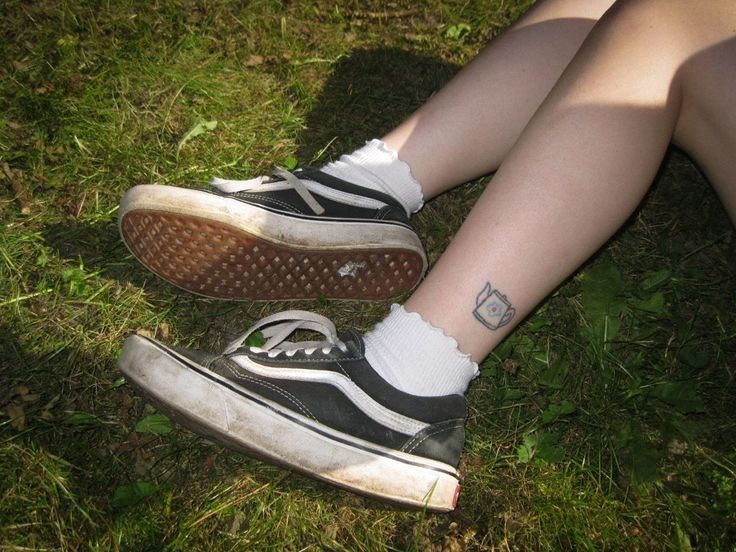 Create meme: feet , tattoo sneakers, shoes 