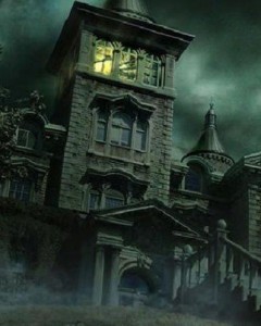 Create meme: house of horrors, abandoned castle horror, dark castle