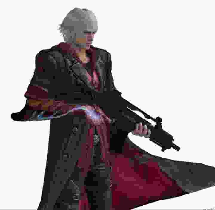 Создать мем: dmc 4 данте, дмс devil may cry 1 dante, данте devil may cry