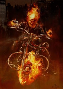 Create meme: Ghost rider 2, Ghost rider poster, Ghost rider motorcycle