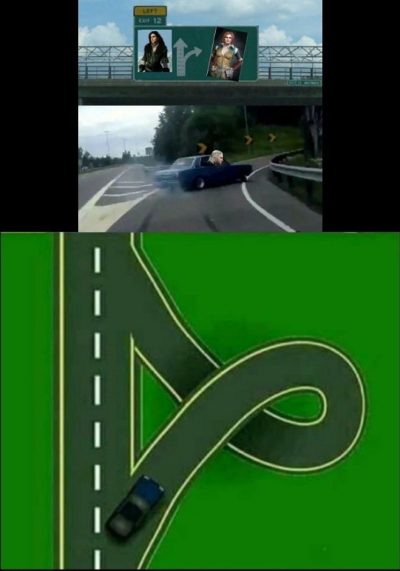 Create meme: car , left exit, road to work