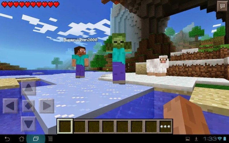 Create meme: minecraft poket edition, screenshots of minecraft, minecraft pe 