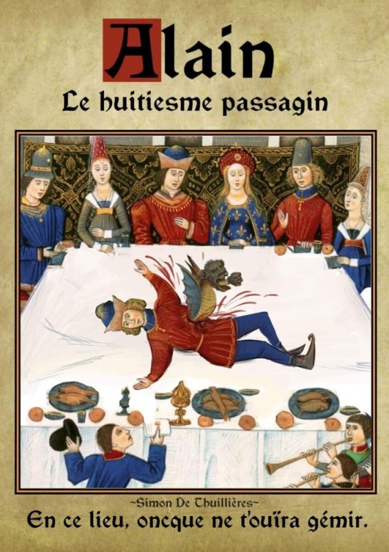 Create meme: medieval style