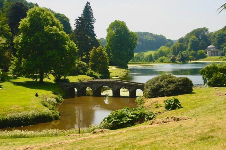 Create meme: Stourhead Grotto Park, Stourhead Park england england, English landscape Park