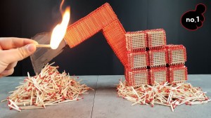 Create meme: a chain reaction of skewers, a chain reaction of matches, cube of matches