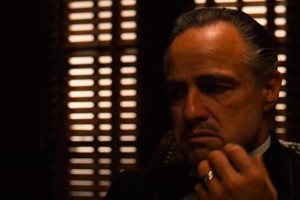 Create meme: the godfather, art, Vito Corleone