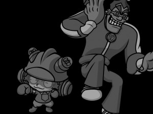 Create meme: cartoon hero, five nights, five nights at freddy's