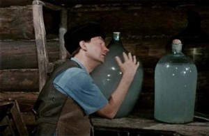 Create meme: bootleggers meme, Moonshiners, a large jug of moonshine