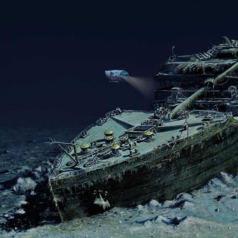 Создать мем: затонувший титаник 2020, обломки титаника на дне, wreck of the rms titanic