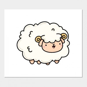 Create meme: sheep cartoon, sheep, sheep