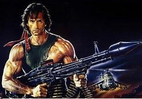 Create meme: Rambo: First blood, Rambo poster, rambo first blood art poster