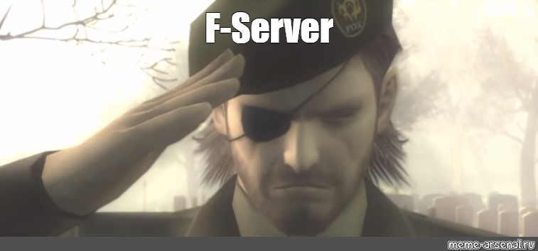 Create meme press f to pay respect, solid snake salutes, big boss