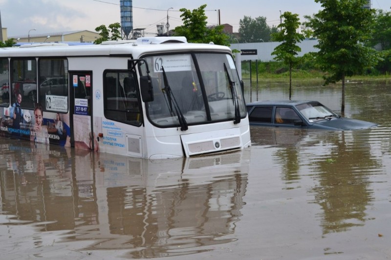 Create meme: flooding in Sochi, floods, rainfall