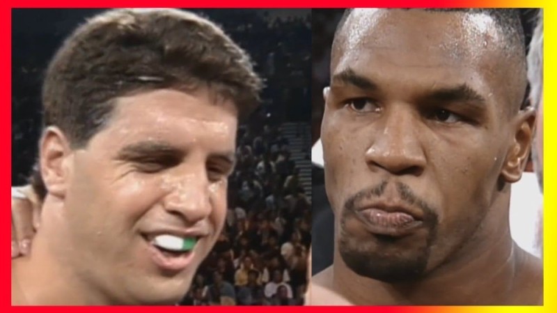 Create meme: Mike Tyson Peter McNeely Fight, Mike Tyson , Peter McNeely is a boxer