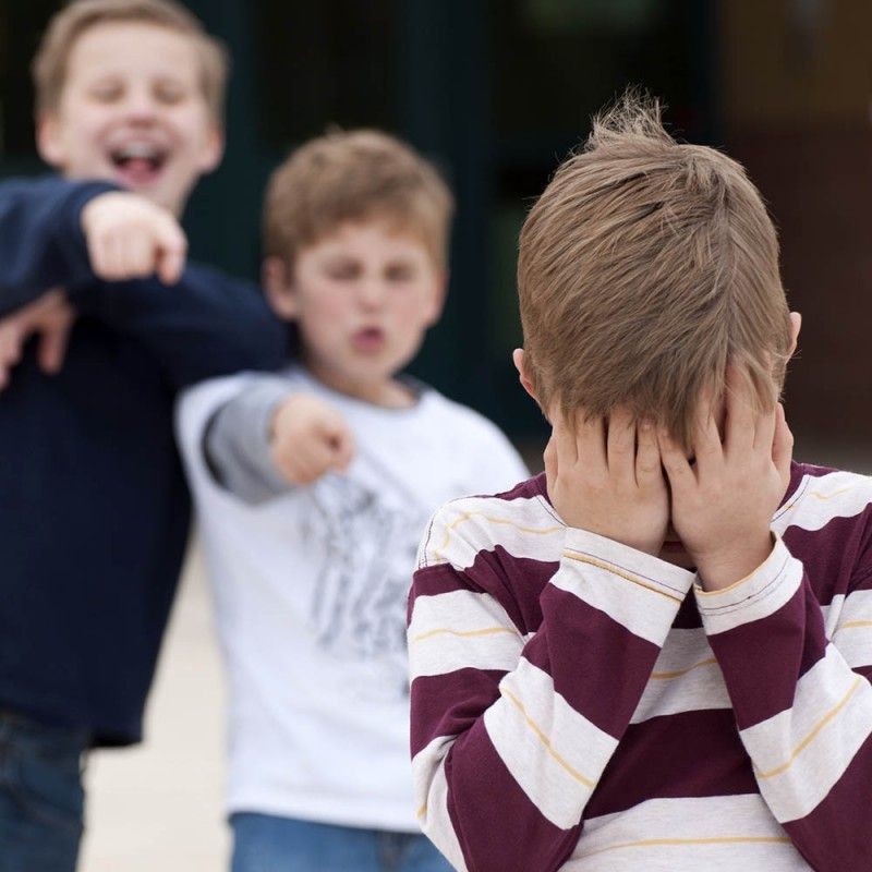 Create meme: being bullied at school, The boy is being bullied at school, aggression of teenagers