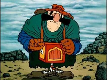 Create meme: treasure island cartoon 1988, cartoon treasure island, Billy bones treasure island