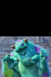 Create meme: Sullivan meme, Cartoon, Monsters University