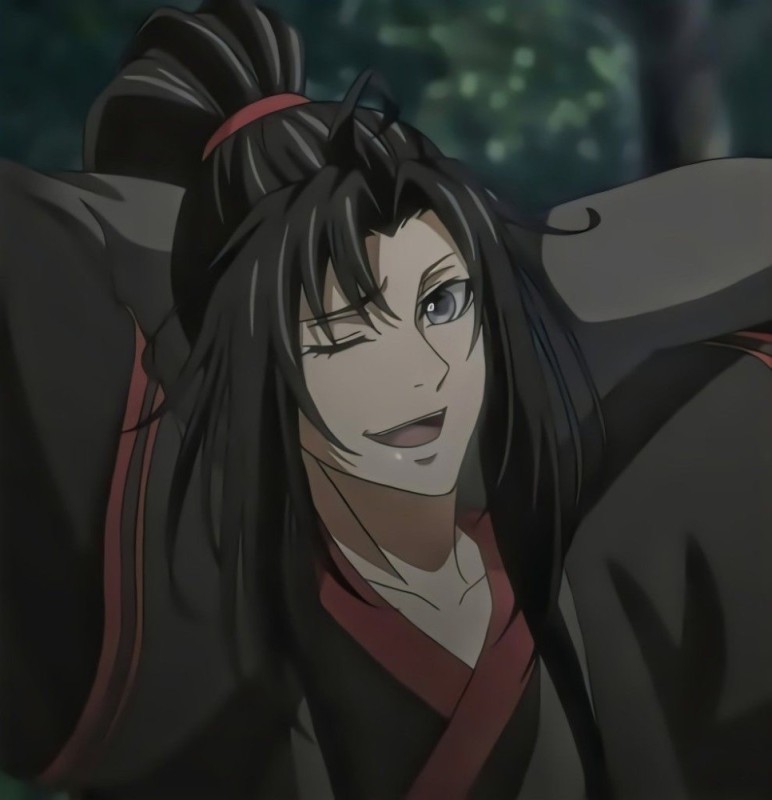 Create meme: Wei Wuxian is the Master of the devil, master devil, The master of the devil cult of anime Wei Wuxian