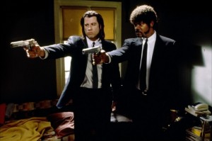 Create meme: Tarantino, criminal, pulp fiction