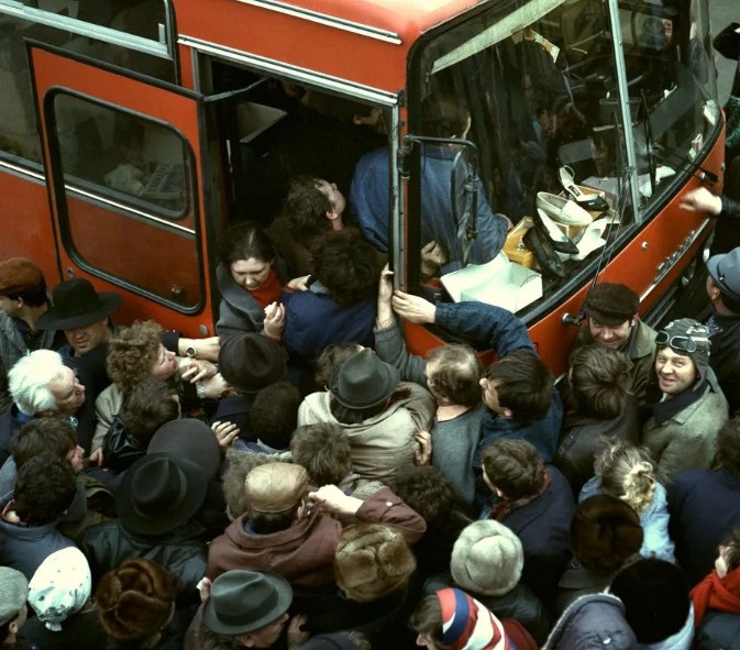 Create meme: crowds of people, a crowded bus , a crowd of people on the bus