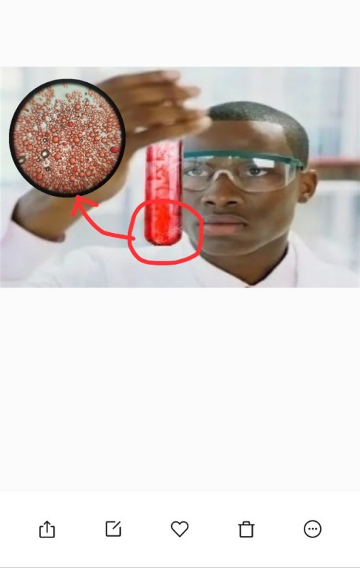 Create meme: meme Negro , a negro with a test tube, Negro 