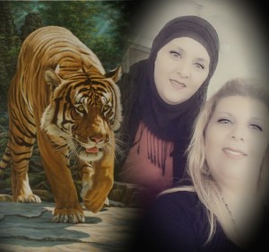 Create meme: animals, tiger, Jamil shishaeva