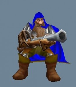 Create meme: Warcraft 3 paladin wow model, warcraft 3 models, dwarf warcraft iii