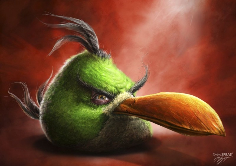 Создать мем: птицы angry birds, realistic angry birds, злая птица из энгри бердз