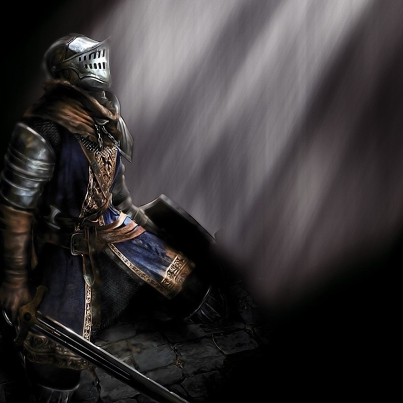 Create meme: knight of dark souls, Chozen, dark souls 1