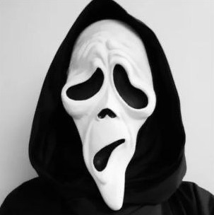 Create meme: scream mask , Scream movie 1996, Scream scream