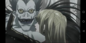Create meme: death note 2006, the death note animated series footage Ryuk, the Shinigami from the anime death note season 1