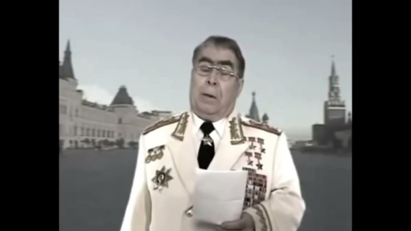 Create meme: Leonid Brezhnev , brezhnev dear friends, USSR Brezhnev