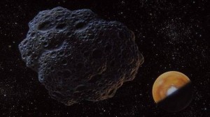 Create meme: photo comet asteroid meteorite, asteroid Apophis, asteroid 2540